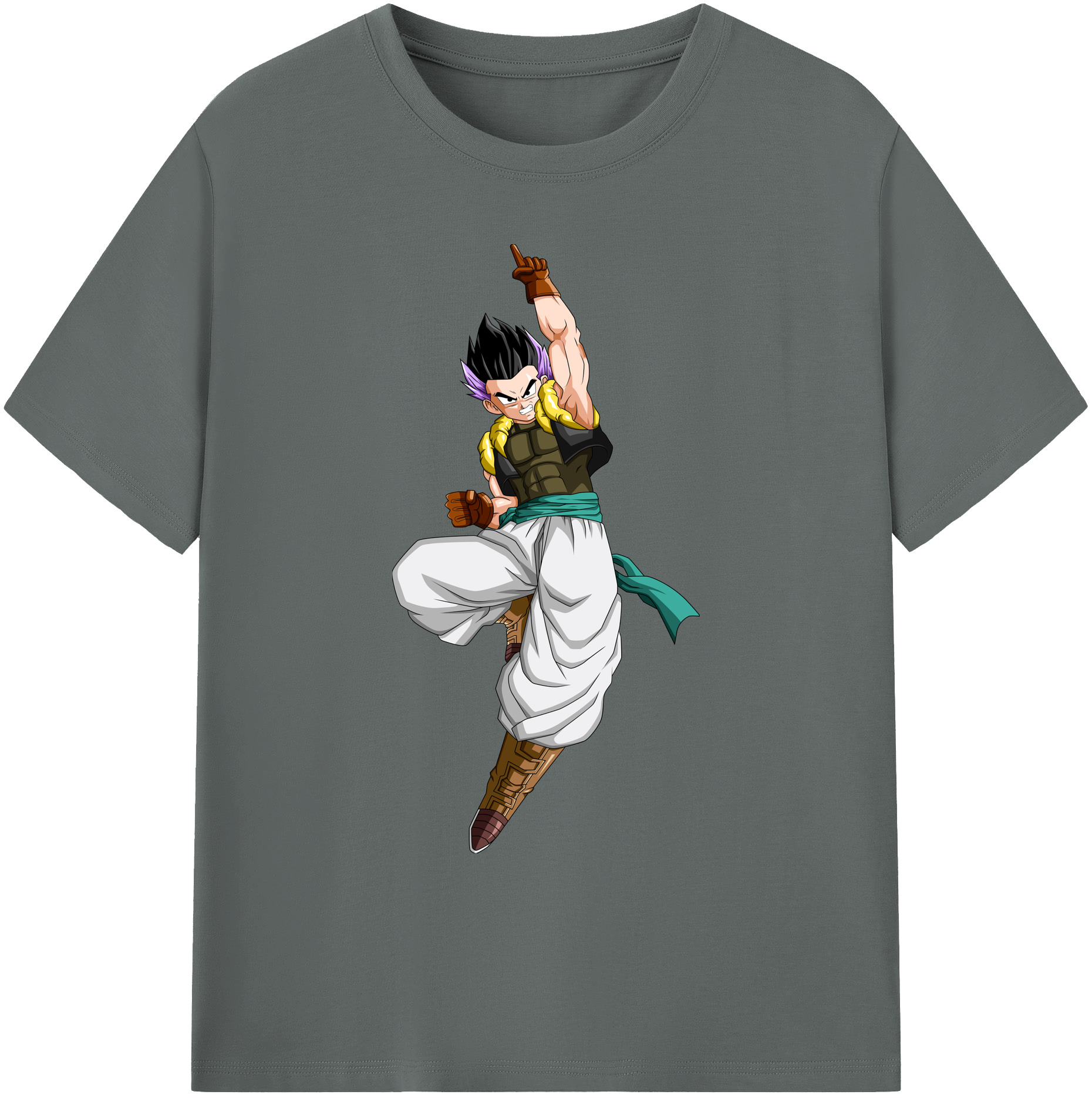 （画像用） ドラゴンボール 孫 悟飯（そんごはん）DRAGON BALL Son Gohan 綿100％ メンズ半袖Tシャツ｜肌触りやわらか＆通気性